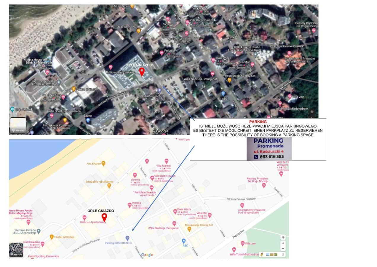Orle Gniazdo Apartment Miedzyzdroje Bagian luar foto